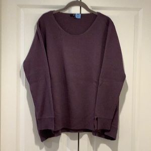 Acrobat Plum Sweater Large | Recently dry cleaned
